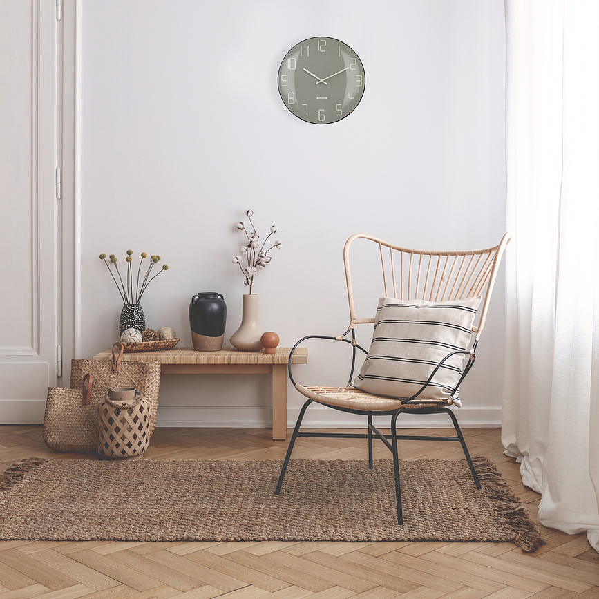 Shade Ρολόι Τοίχου, ροζ