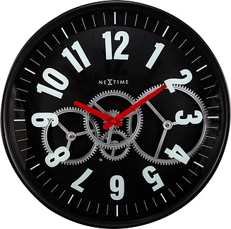 Sienas pulkstenis Modern Gear Clock