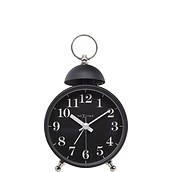 Single Bell Alarm clock black