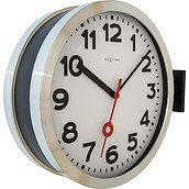 Station Double Wall clock