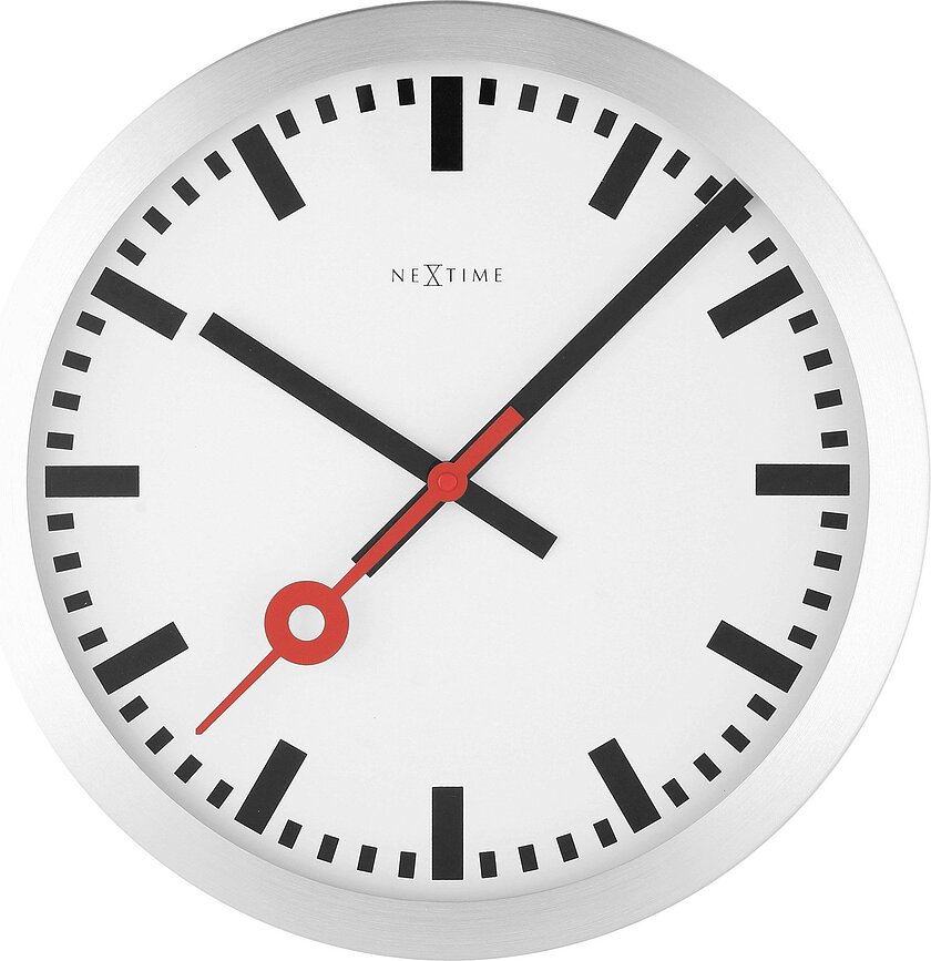 Station Horloge murale à index