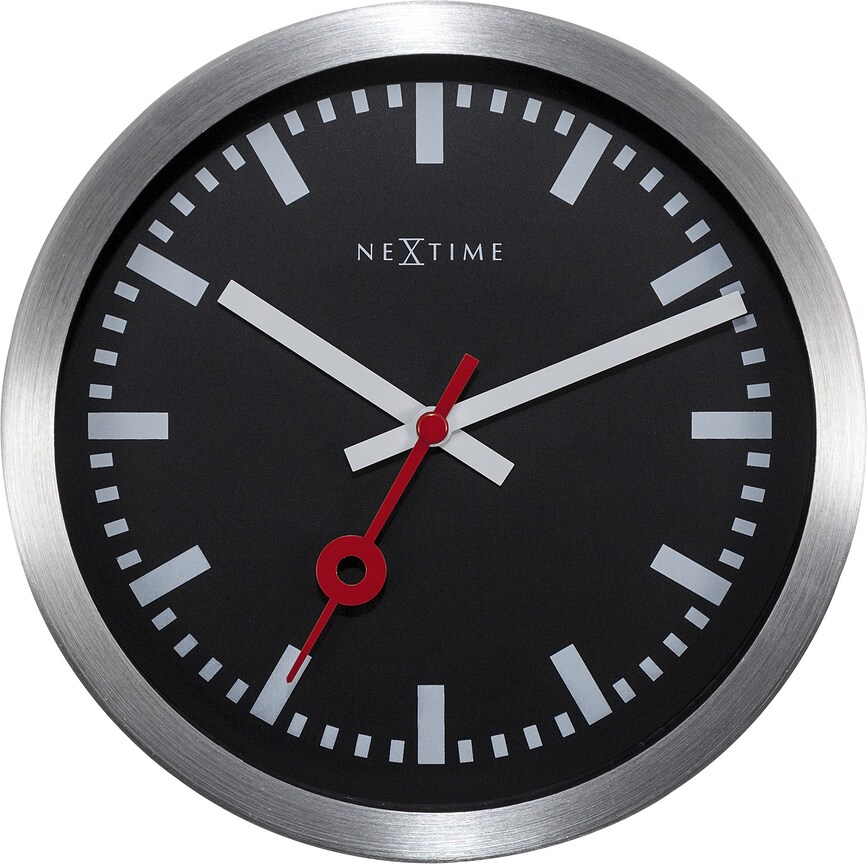 Station Horloge murale ou de table à index, 19 cm