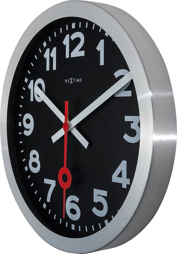 Station Sat zidni arapski brojevi 35 cm