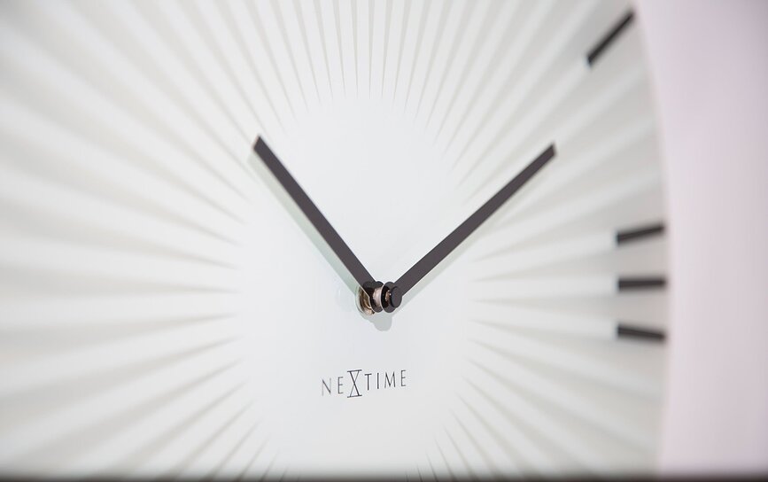 Sticks Horloge murale, blanche