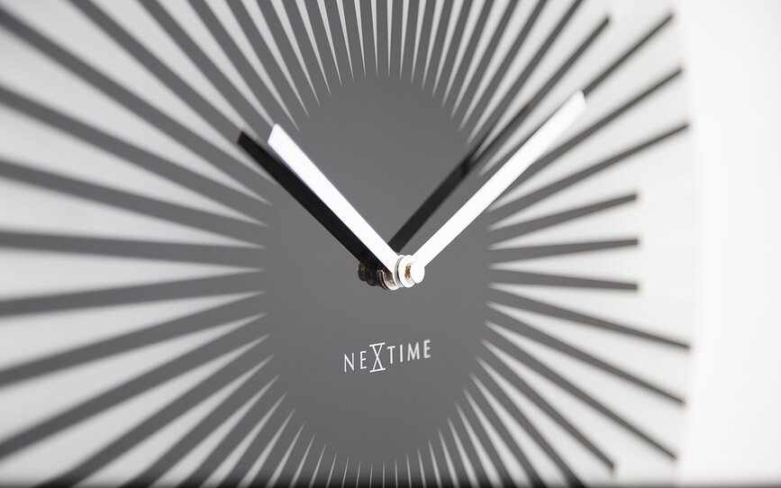 Sticks Horloge murale, noire