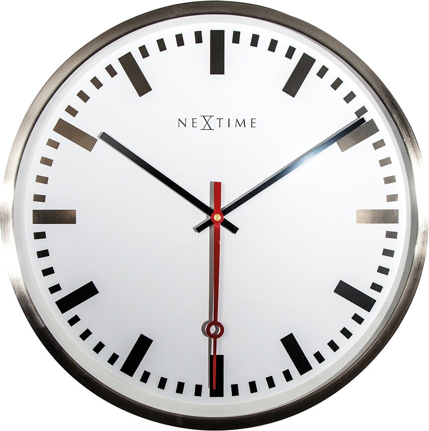 Super Station Horloge murale à index