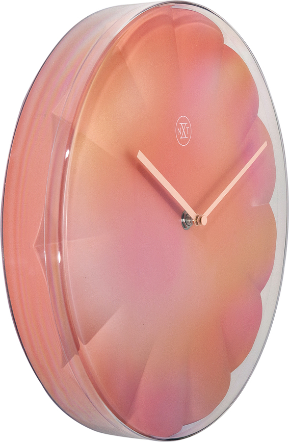 Sweet Horloge murale, couleur corail