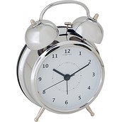 Wake Up Alarm clock 15 cm silver