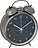 Wake Up Budilica 23 cm crna