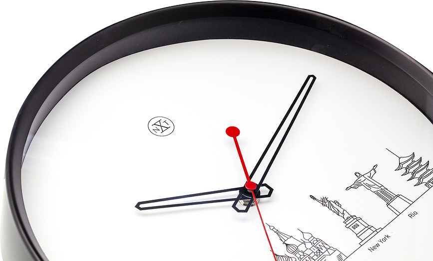 Wordtour Horloge murale