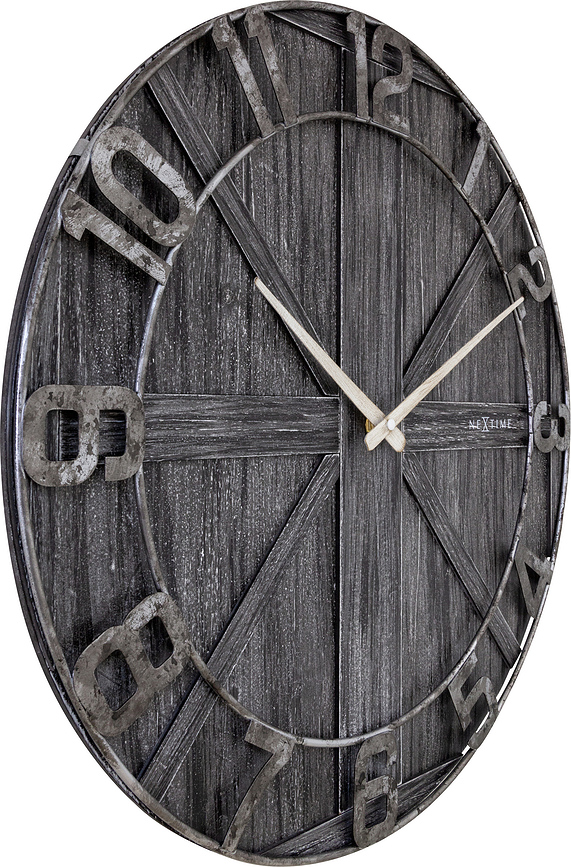 York Horloge murale, noire