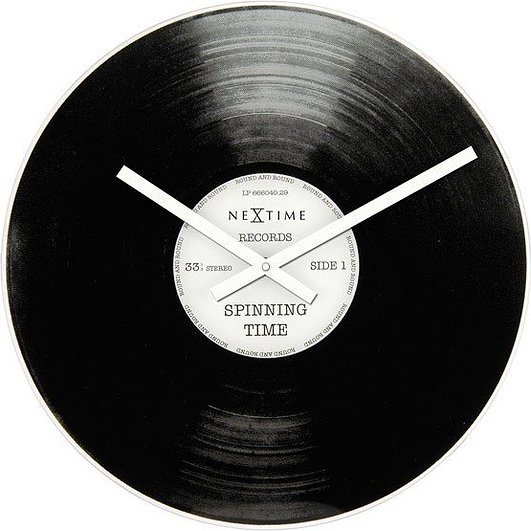 Zegar ścienny Spinning Time