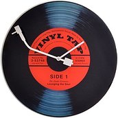 Zegar ścienny Vinyl Tap