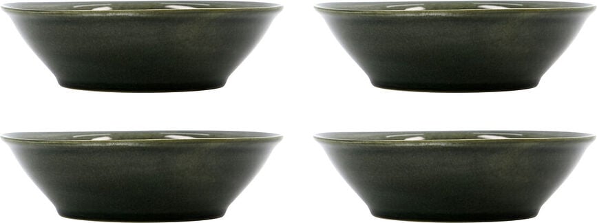Bols NVHala 5 x 17 cm, verts, lot de 4
