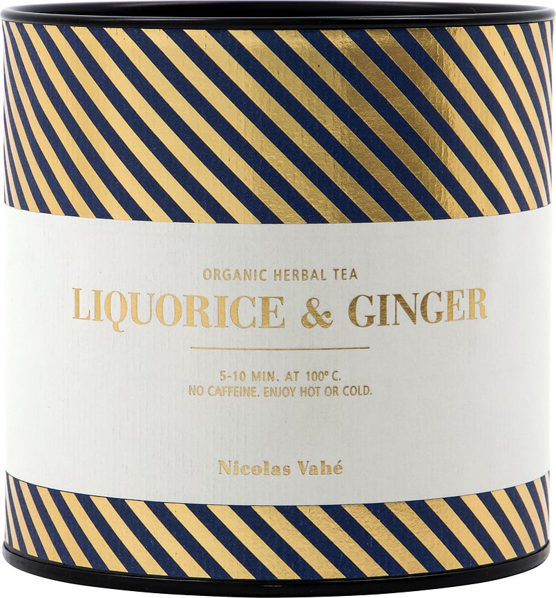 Bylinkový čaj bio Liquorice & Ginger v mušelínových vreckách 20 ks