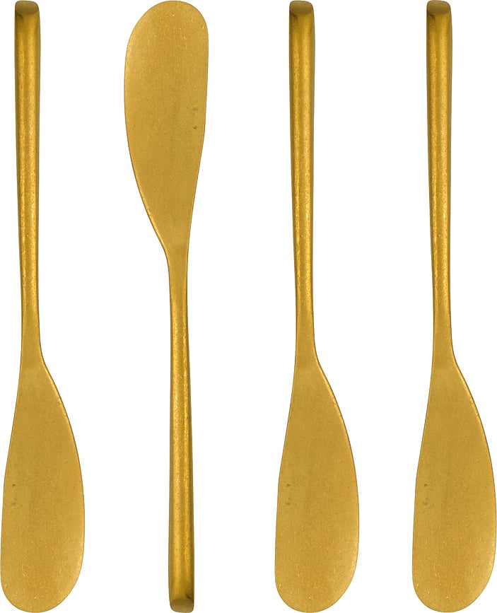 Couteaux à beurre NVDaily, or antique, lot de 4
