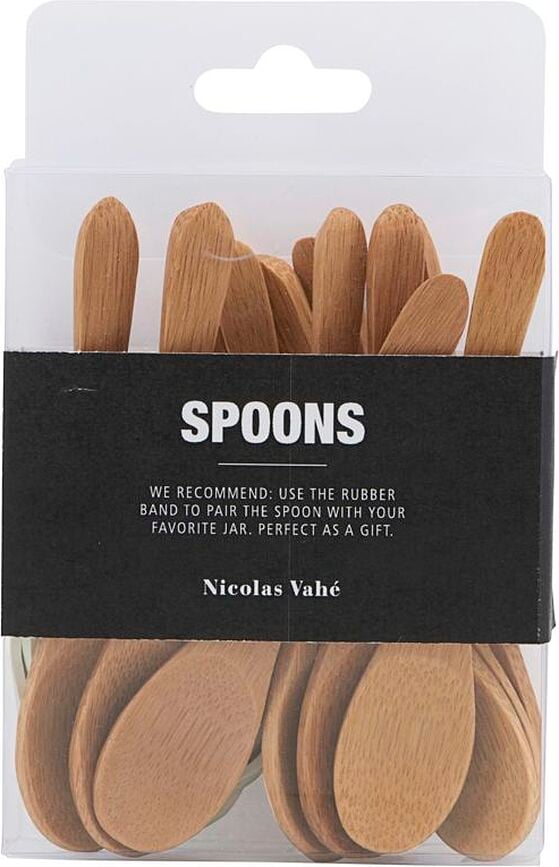 Cucharillas de bambú Nicolas Vahe, 12 unidades