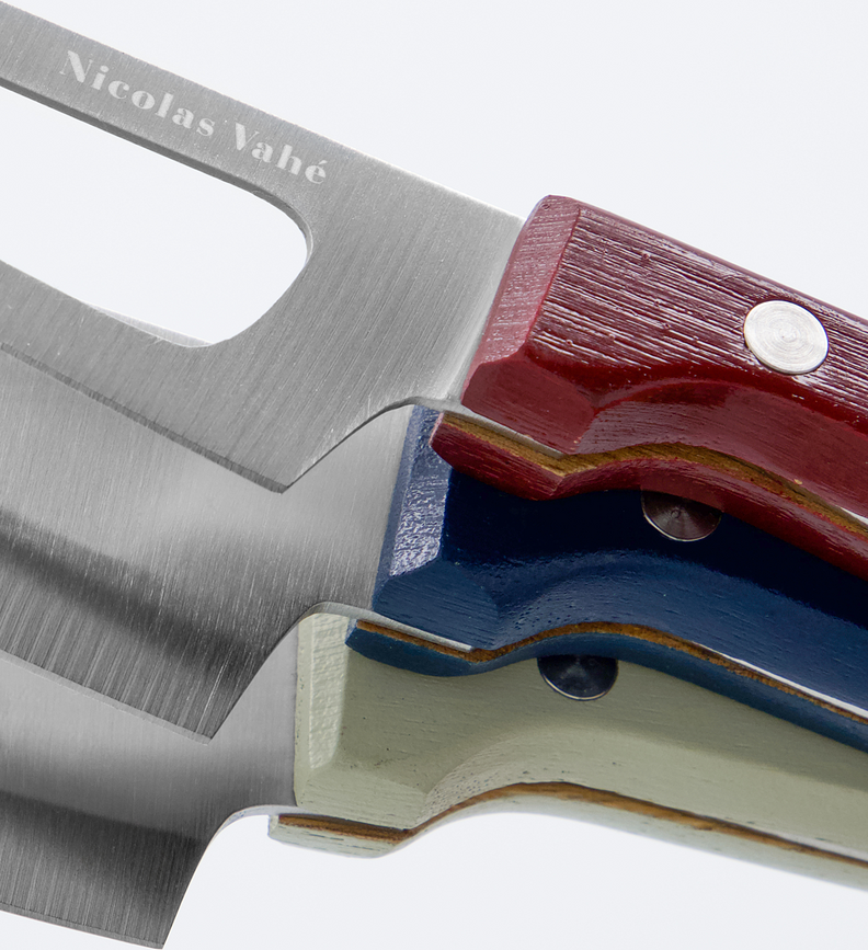Cuchillos para queso Nicolas Vahe, Set de 3 piezas