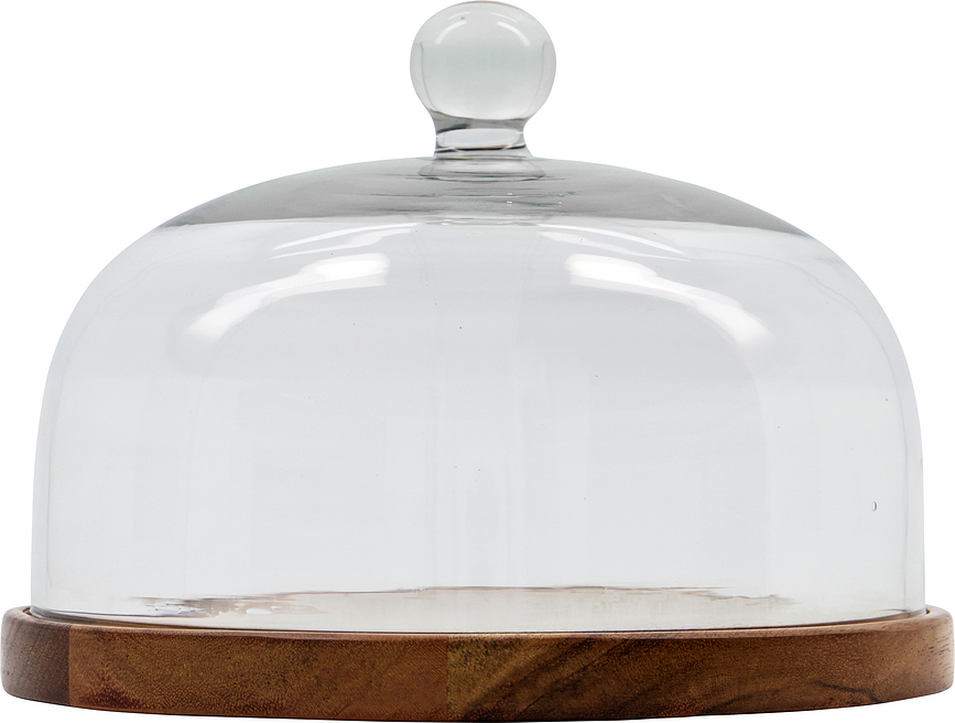 Fromage Plateau De Service avec cloche, 18 cm