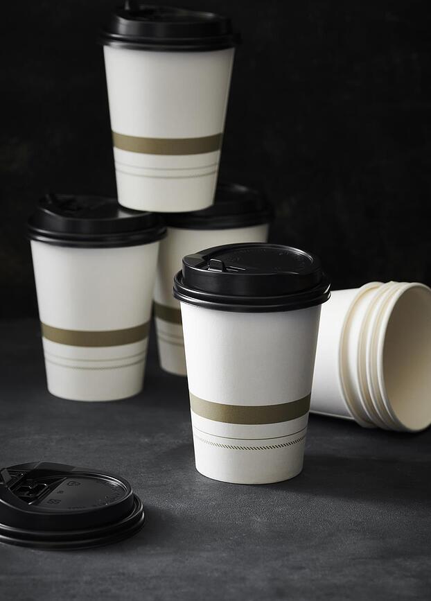 Gobelets en papier à emporter, Lot de 8