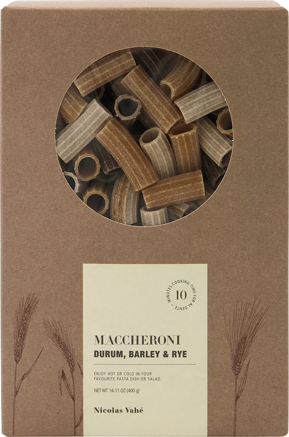 Makaronai Nicolas Vahe Durum, Barley & Rye 400 g