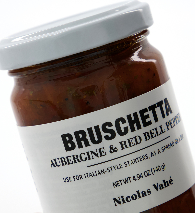 Nicolas Vahe Bruschetta s patlidžanom i crvenom paprikom 140 g
