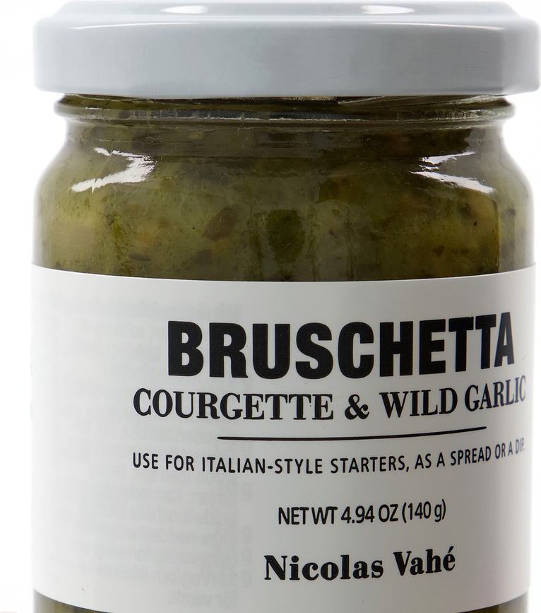 Nicolas Vahe Bruschetta suvikõrvitsaga ja metsküüslauguga 140 g