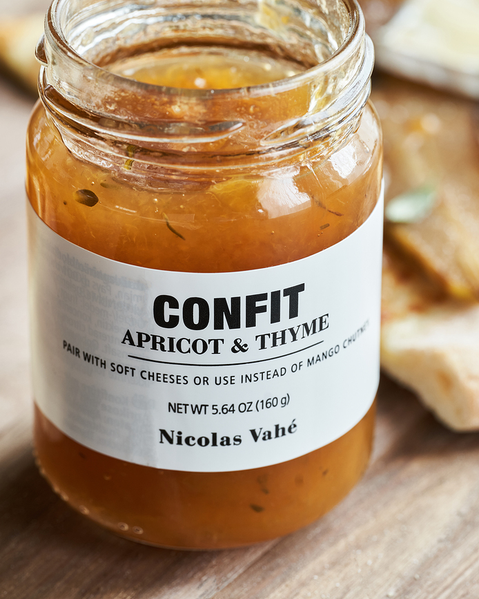 Nicolas Vahe Confiture abricot et thym, 160 g