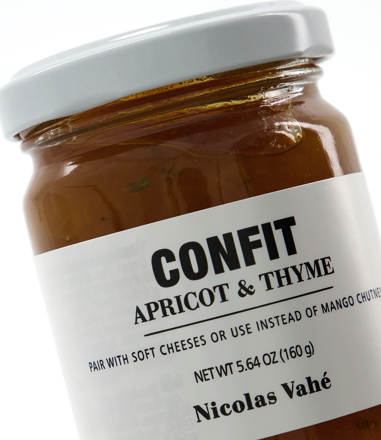 Nicolas Vahe Confiture abricot et thym, 160 g