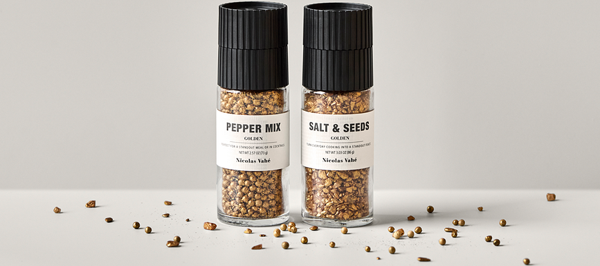 Nicolas Vahe Golden Poper in sol s semeni, darilno pakiranje, 2 kosa