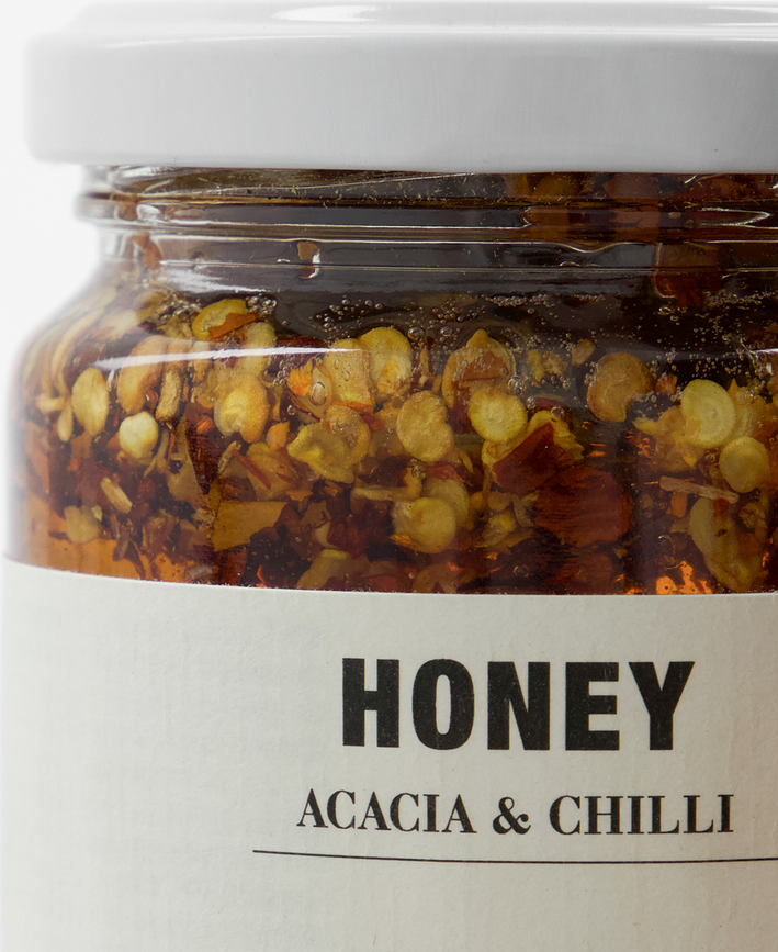 Nicolas Vahe Μέλι ακακίας, με νιφάδες τσίλι, 250 g