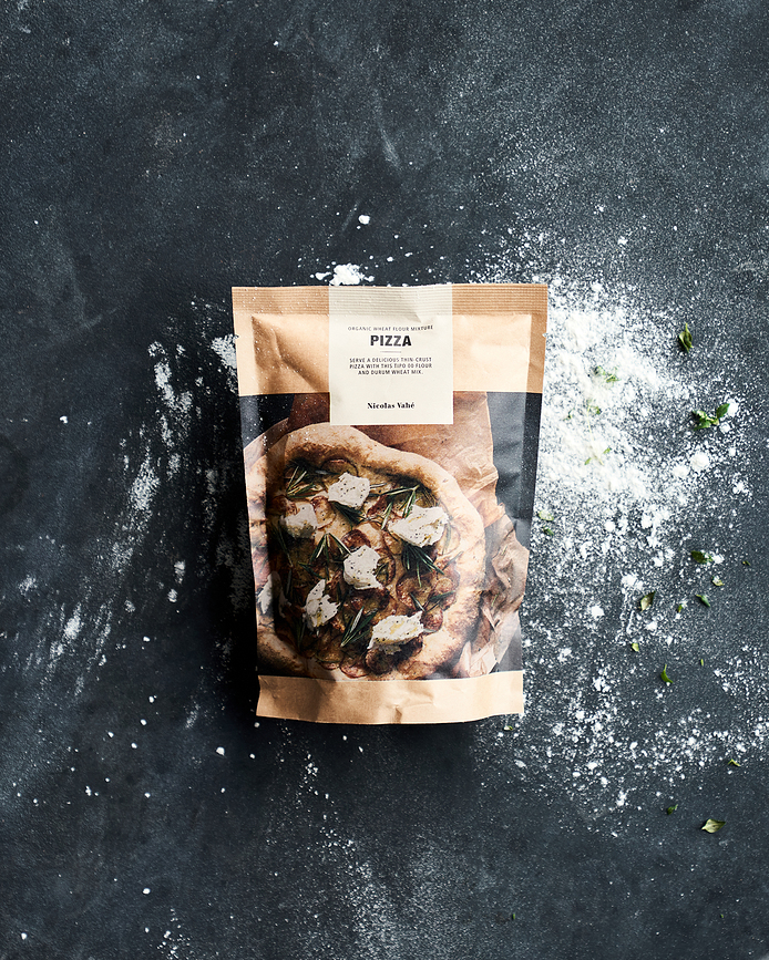 Nicolas Vahe Préparation pour pizza