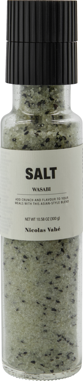 Nicolas Vahe Salz mit Wasabi und schwarzem Sesam, 300 g