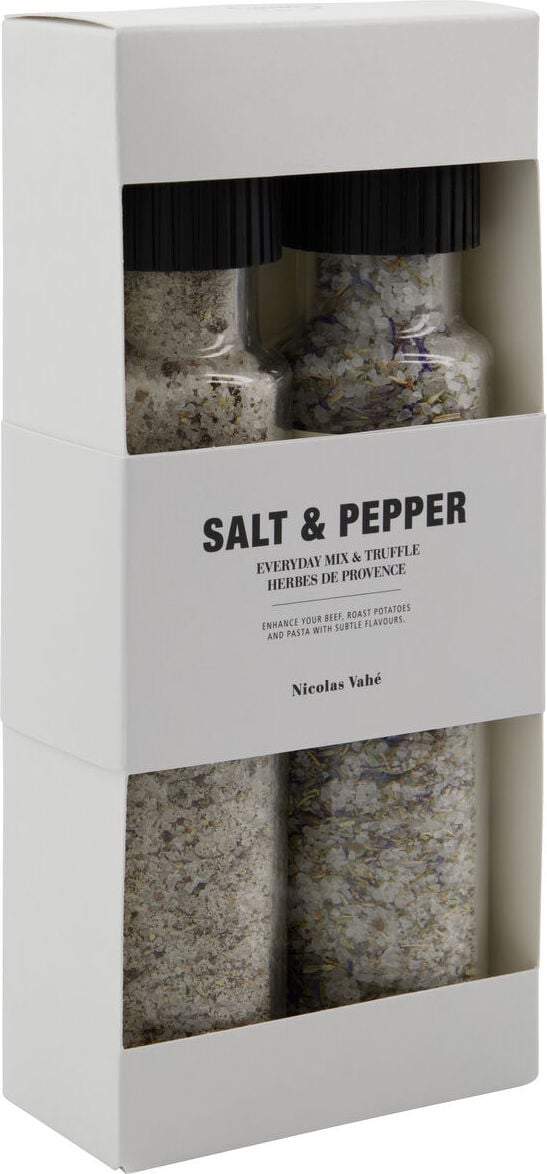 Nicolas Vahe Salz- und Pfefferset mit Kräutern der Provence, 2-teilig