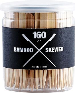 Nicolas Vahe Šašlõkivardad bambus 160 tk.