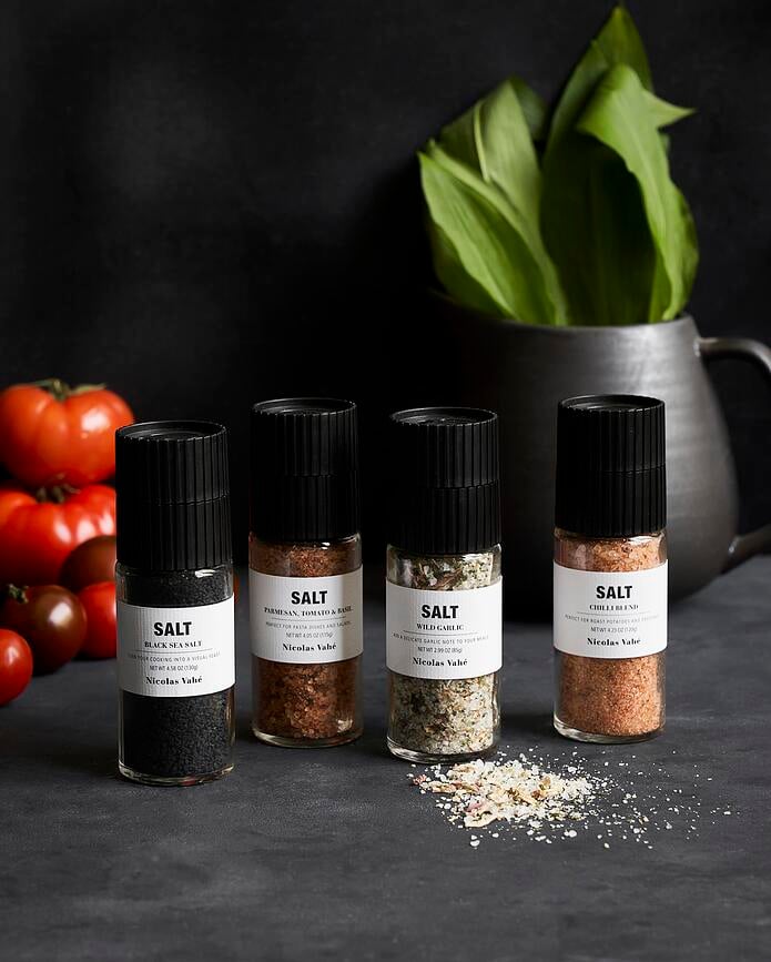 Nicolas Vahe Sels dans un coffret cadeau, Lot de 4