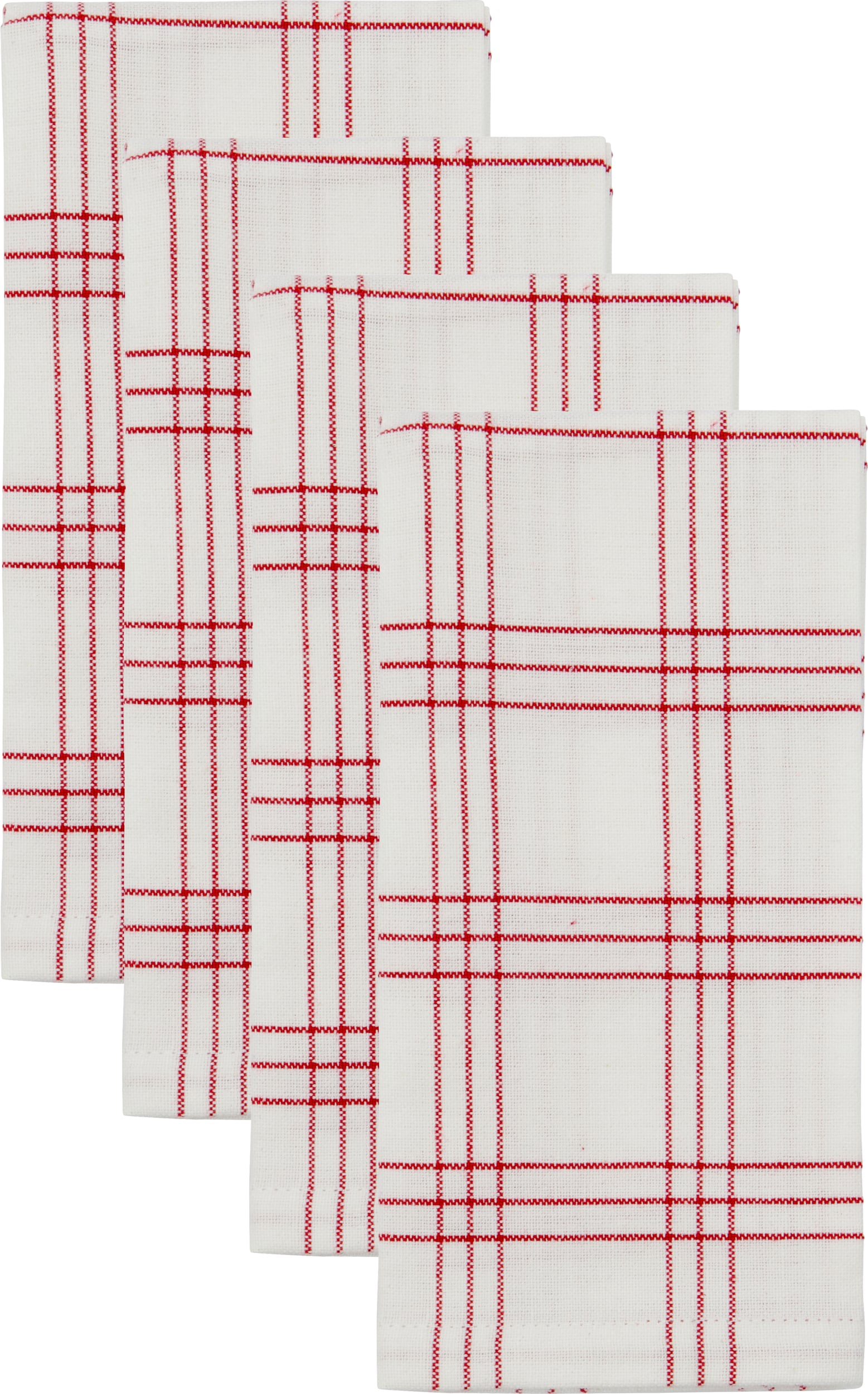 NVChef Baumwollservietten, rot, 4 St.