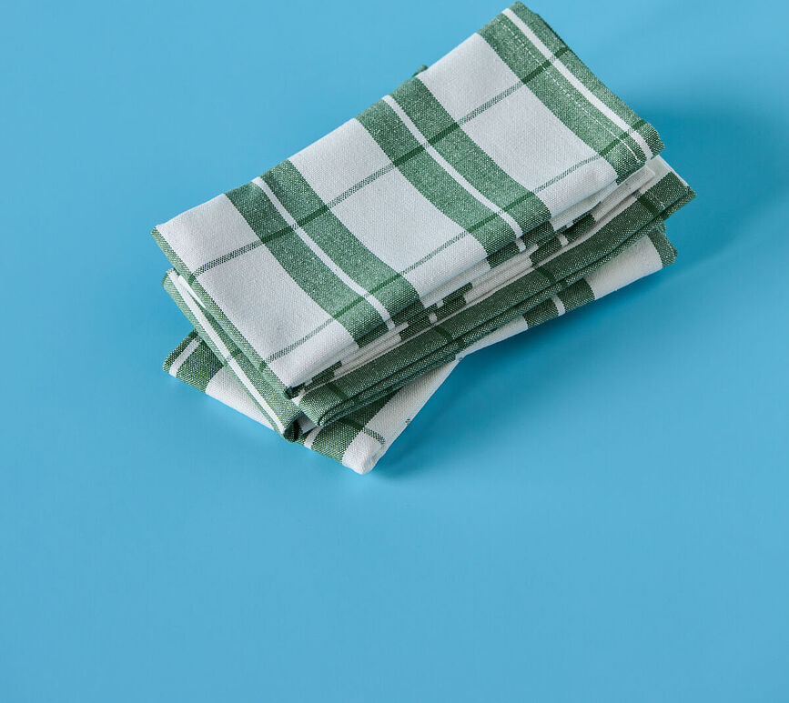 NVChef servetter i bomull, röd, 4 st