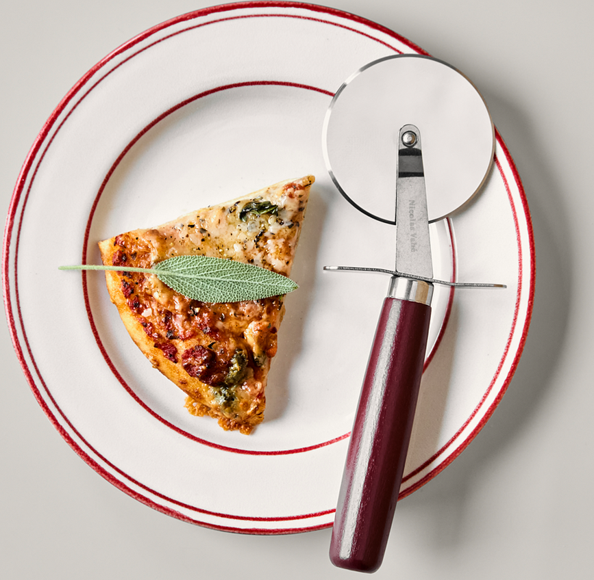 NVPizza Nož za pizzu crveni