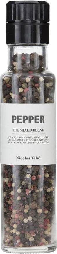 Pimienta multicolor Nicolas Vahe, con molinillo