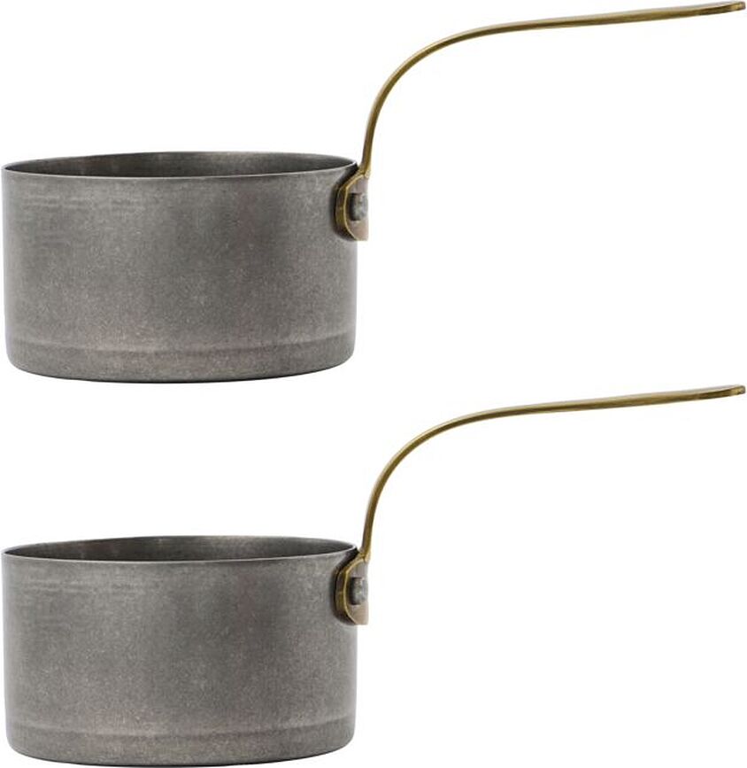 Presentation Casseroles mini, Lot de 2