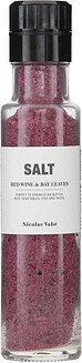 Sāls ar sarkanvīnu un lauru lapām Nicolas Vahe ar dzirnaviņām