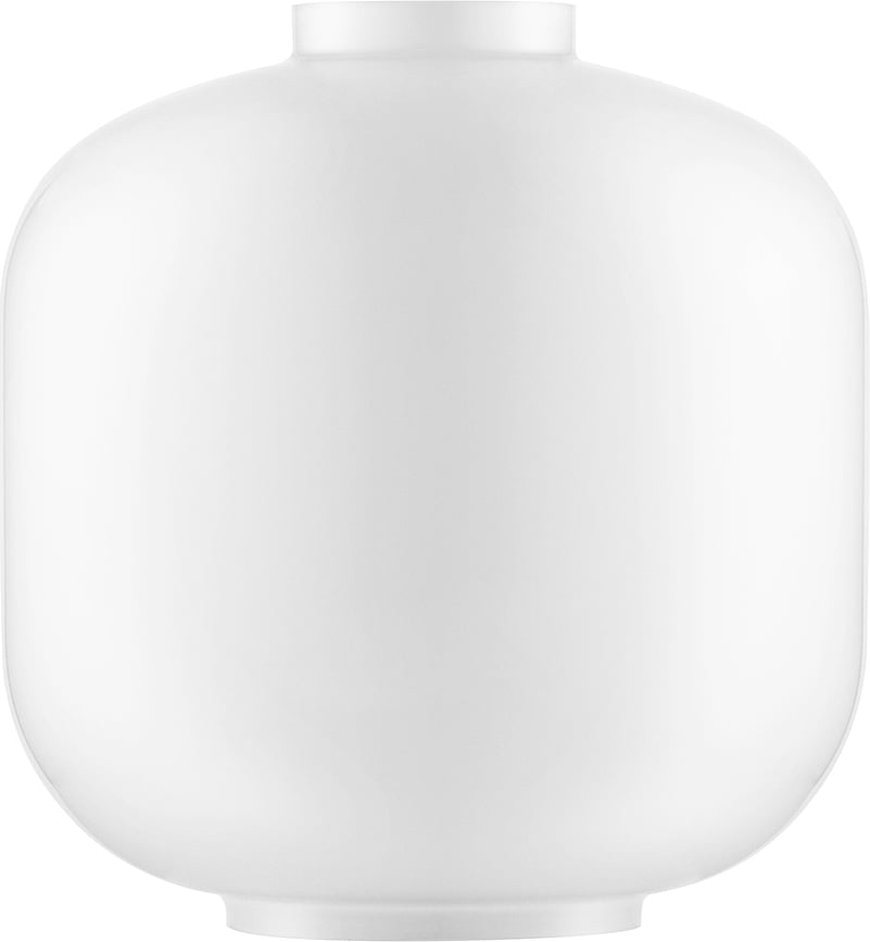 Amp Abat-jour rond, blanc