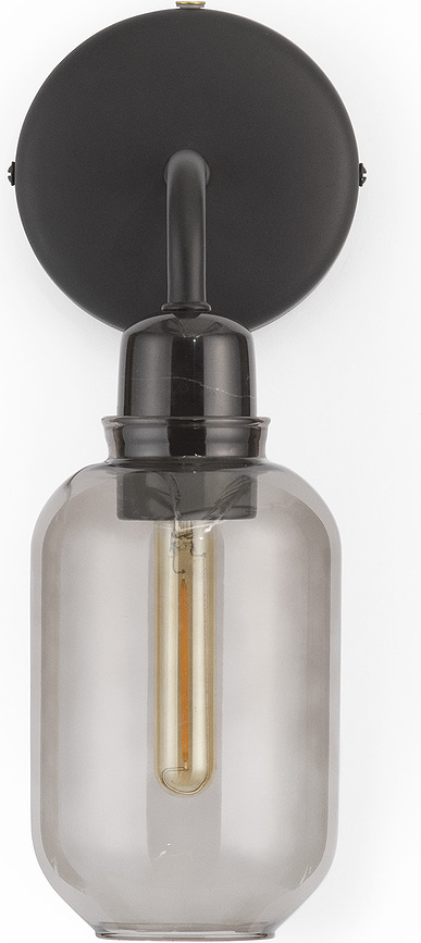 Aplique de Pared Amp, marrón