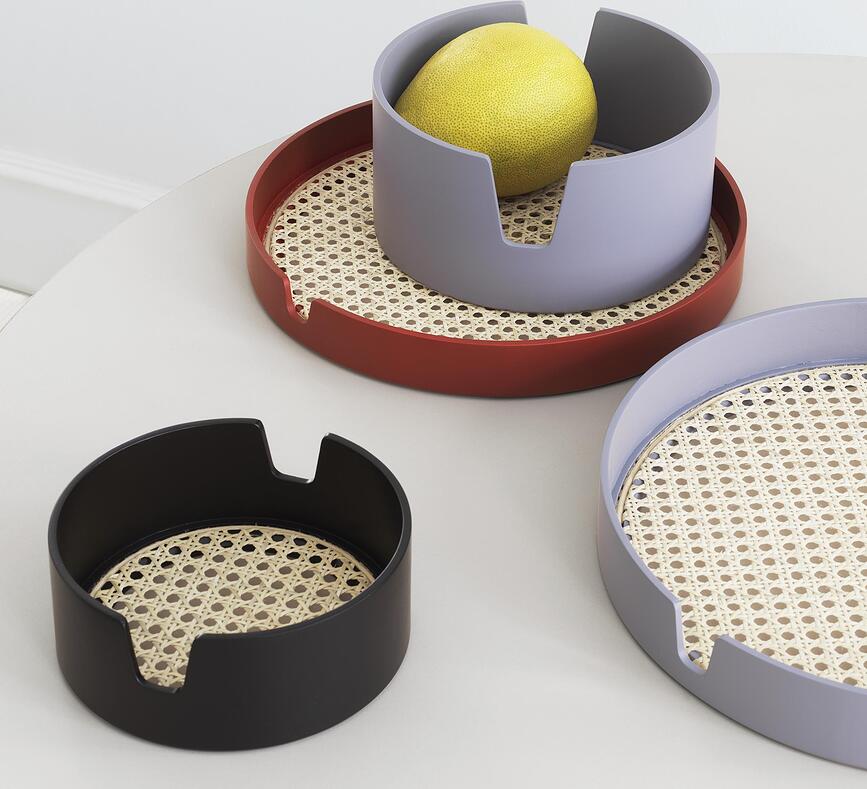 Bandeja Salon, 20 cm, gris