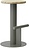 Baro kėdė Pole pilkos spalvos 65 cm