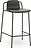 Baro kėdė Studio juodos spalvos 65 cm
