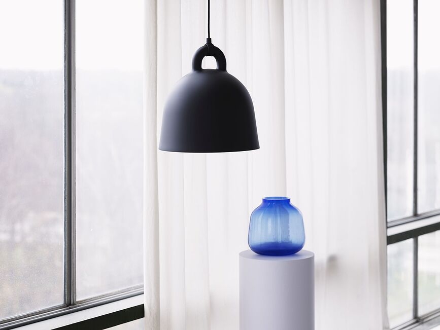 Bell Lampe noire, moyenne