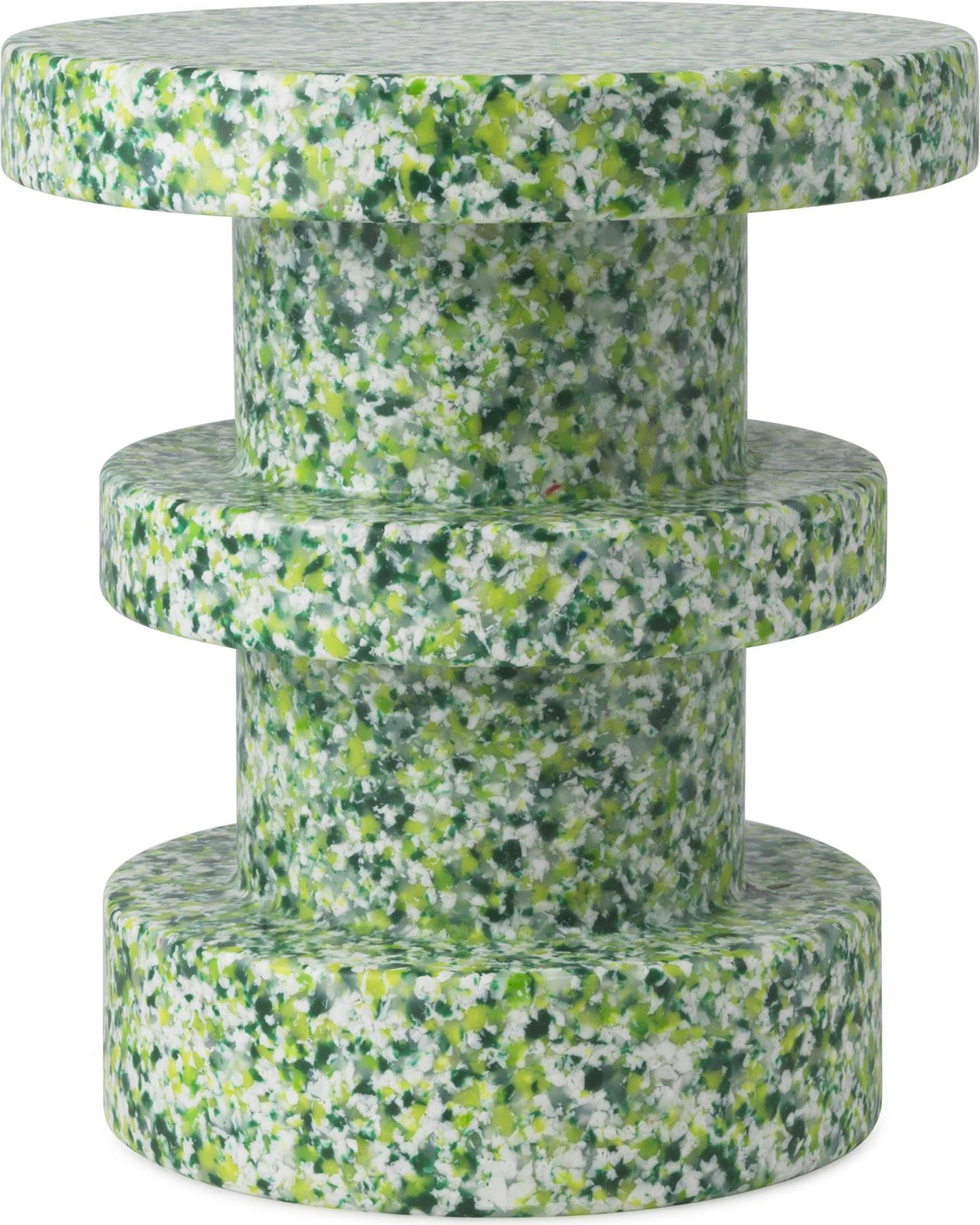 Bit Stack Hocker-Tisch grün