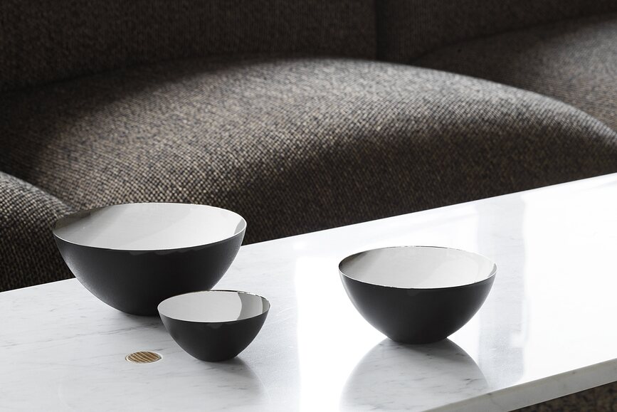 Bol Krenit, 25 cm, plateado